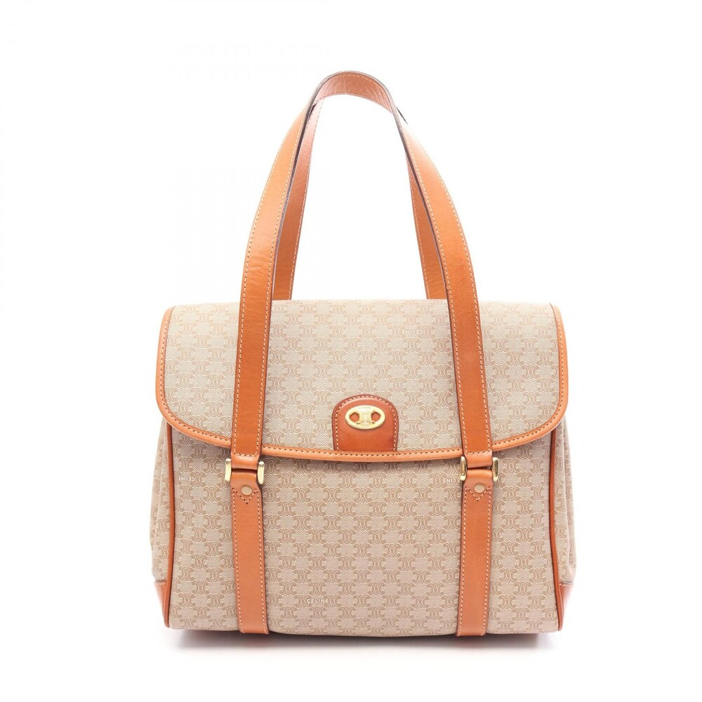 Celine Macadam Shoulder Handbag Canvas #322260C52B